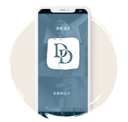 Discipleship Daily app on a mobile phone.