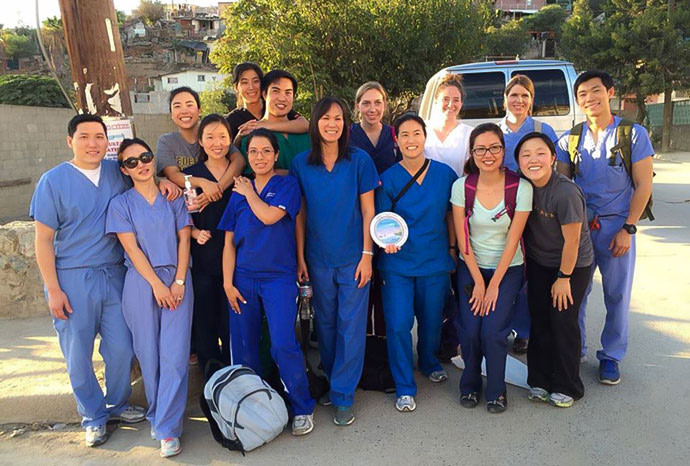 Medical community volunteers