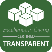 Logo: Excellence in Giving Certified Transparent