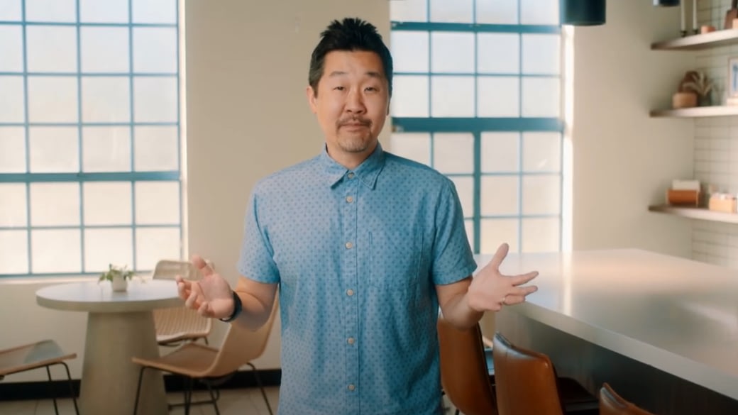 Screenshot welcome video