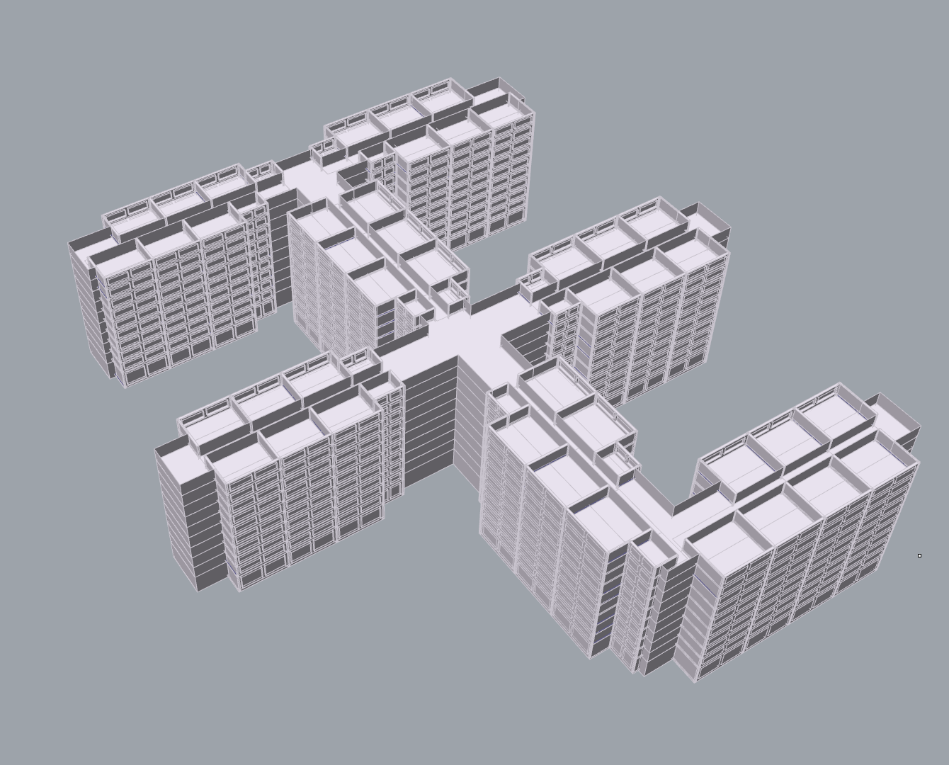 Escondido Student Husing, Stanford University animation