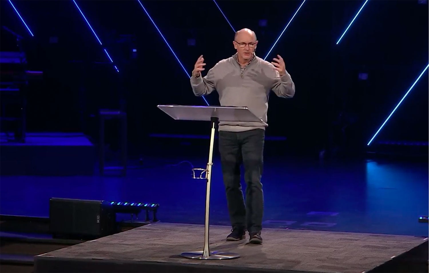 Daniel speaking on Gospel impact