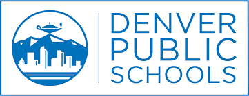 Denver Public Schools logo with city skyline
