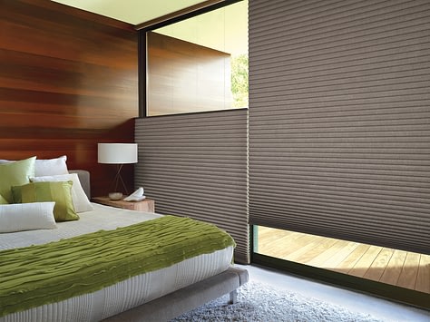 Motorized shades are a great addition to your home automation system.