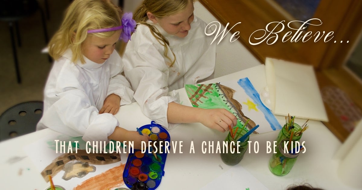 foster children should have a chance to be children