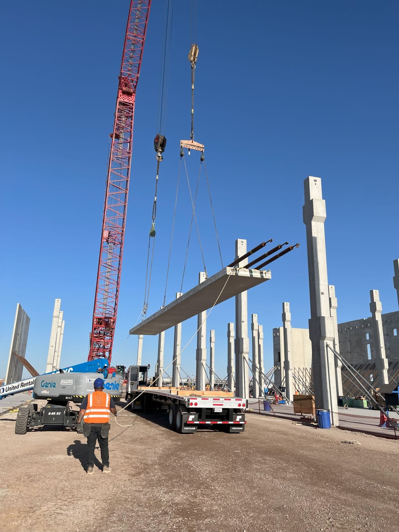 Data Center by Clark Pacific under construction