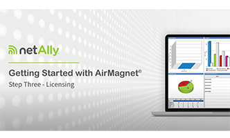 AirMagnet Installation Help - Launching and Licensing Your Product